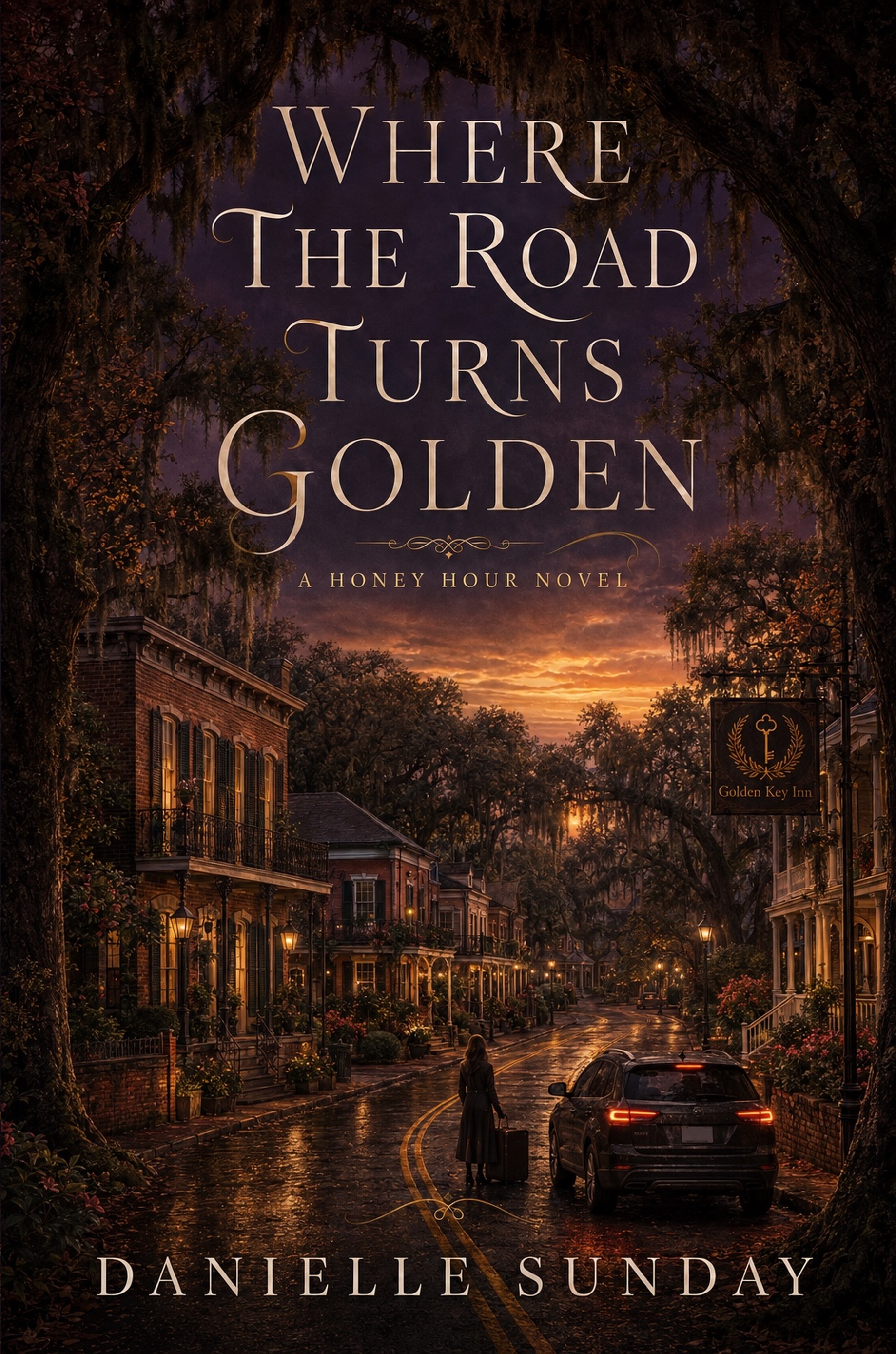 Where the Road Turns Golden book cover